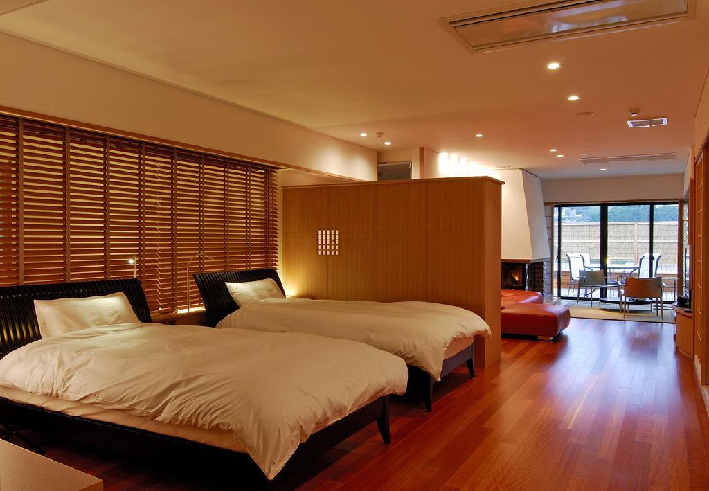 Hotel Hakone Tokinoshizuku Pokoj fotografie A room at the hotel