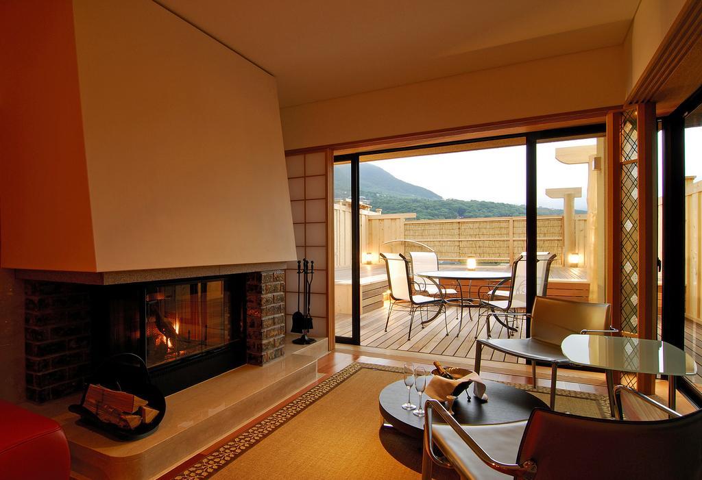 Hotel Hakone Tokinoshizuku Pokoj fotografie A suite at the Hoshinoya Kyoto